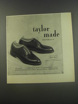 1956 Taylor-Made Shoes Advertisement - Taylor Made Imperials - $18.49