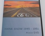 HANK SNOW 1945 - 1951 Audio DVD 78 Tracks Rare - £19.75 GBP