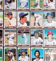 1979 &amp; 1980 O-Pee-Chee OPC New York Mets Baseball Card Lot NM+ (32 Cards) - £23.94 GBP