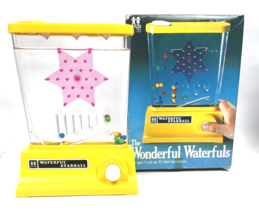 Vintage Tomy Wonderful Waterfuls Starball Star Ball 1976 Handheld Water Game - $52.00