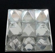 HAUNTED Free w $99 9 PYRAMID ENERGY PLATE CRYSTAL MAGICK Cassia4 Albina image 2