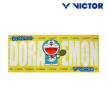 Victor X Doraemon Sports Towel Badminton Tennis Sports Cotton 85x35cm TW... - $38.90
