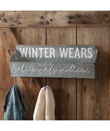 New Winter Wears metal Shelf Organizer w/ 6 Hooks - coats and hats, gloves - $53.32 CAD