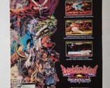 Darkstalkers Chronicle: The Chaos Tower PSP 2005 Video Game Magazine Pri... - $12.86