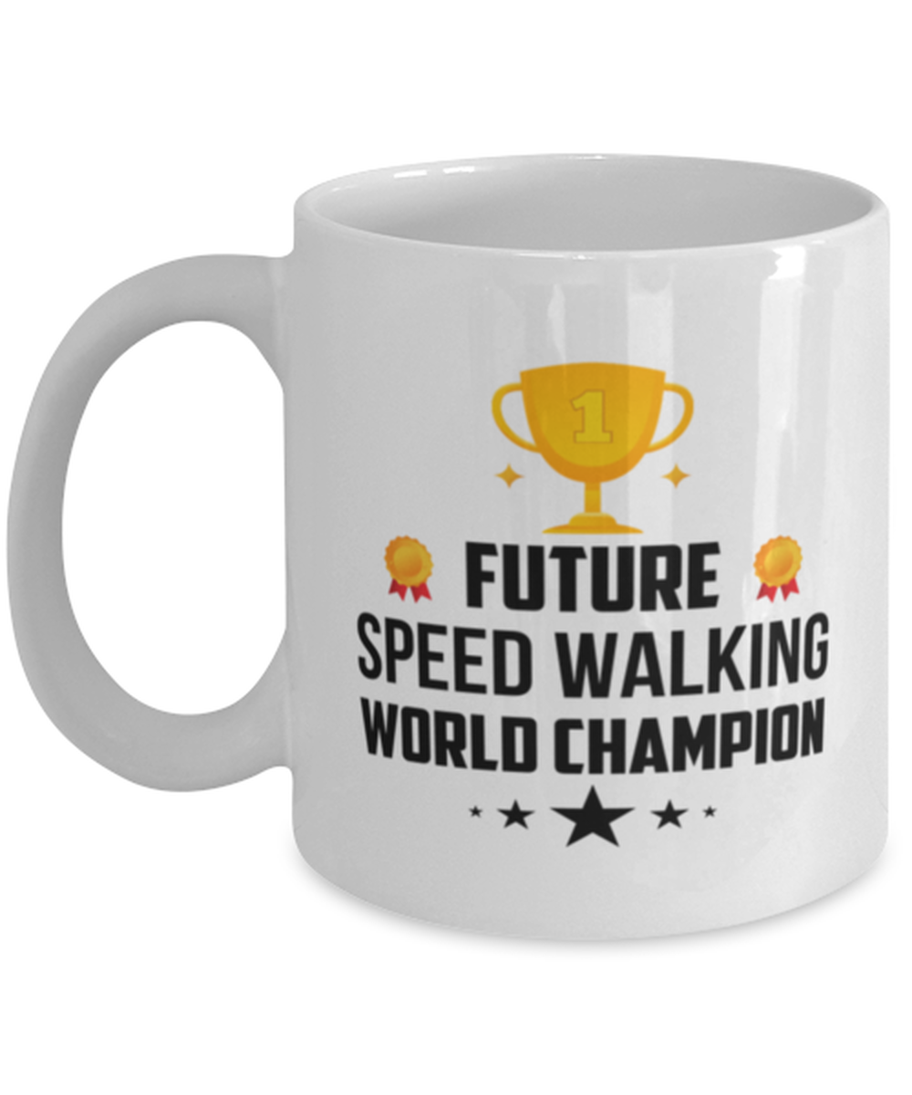 Graduation Mug - Future Speed Walking Funny Coffee Cup  For Sports Player 2021