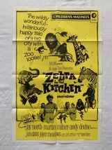 Zebra in the Kitchen, 1972 Vintage original one sheet movie poster, Comedy - £39.80 GBP