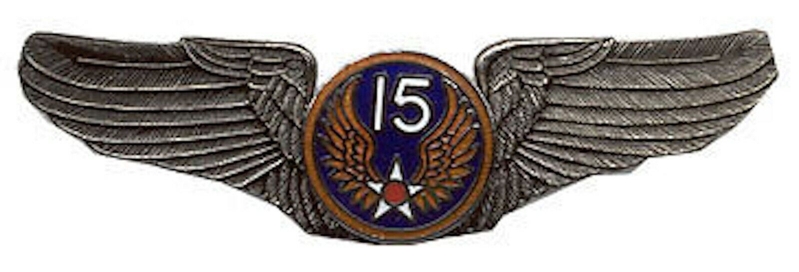 Primary image for 15TH AIR CORPS FORCE  USAF BIG PEWTER WING PIN