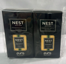 2x Pura NEST Grapefruit Smart Diffuser Replacement Fragrance Refill 10ml... - £15.30 GBP