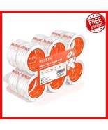 Heavy Duty Clear Packing Tape, 720 Yards, 2.7mil - Ultimate Shipping Sol... - $855.58 MXN