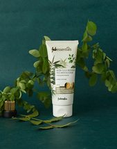 Fabindia Neem Tulsi Face Wash &amp; Scrub 100ml Oily Skin Body Blackheads Sebum AUD - £20.67 GBP