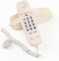 Wall Phone Design Landline Phone With Corded, Loud Volume, Flashing Ligh... - $31.00