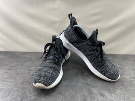 ADIDAS Sneaker Women 9M Cloudfoam Pure Running Shoes Black Gray Athletic... - €21,24 EUR