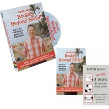 Only 3 Ways to Book Your Show (Book) and Booked Beyond Belief (DVD) Combo Set! - £15.81 GBP