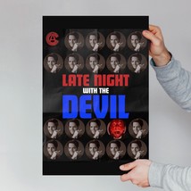 Late Night With The Devil Movie Poster - Promo Version 2024 Horror Film Wall Art - £8.69 GBP+