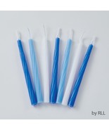 Chanukah Candles - Blue/White - Box of 44 Standard Size Candles - $4.95