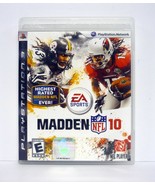 Madden NFL 10 Authentic Sony PlayStation 3 PS3 Game 2009 - £1.17 GBP