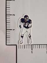 Football Player Running American Football Small Sticker Decal Sports Theme Fun - £2.03 GBP