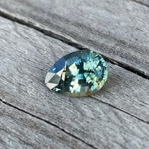 Natural Green Sapphire | Loose Green Sapphire Gemstone |  Pear Cut | 0.94 Carat  - £539.56 GBP