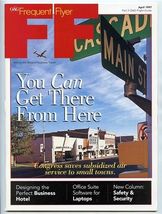 OAG Frequent Flyer Magazine April 1997 You Can Get There From Here - $14.85