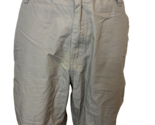 Calvin Klein Men&#39;s Cotton Flat Front Shorts Grey Size 34 - £15.67 GBP