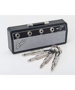 Fender Mini Twin Amp Head Jack Rack Key Holder Stash Box Keychain Wall Mount Set - $17.72