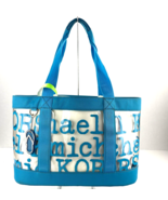 Michael Kors Clear Tote Transparent w/Liner Large Logo Flip Flop Charm B... - £86.55 GBP