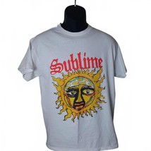 Vintage Sublime Band Sun Graphic T-Shirt - Medium 0057 - $14.95