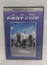 Fast Five (2011) DVD - Heist, Humor &amp; Heists (Rated/Unrated) - Good Condition! - £7.40 GBP