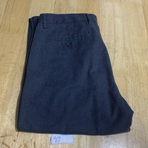Banana Republic Pants Men 33X34 Black Slim Fit Straight Leg Chino Dress Tag - $332.61 MXN