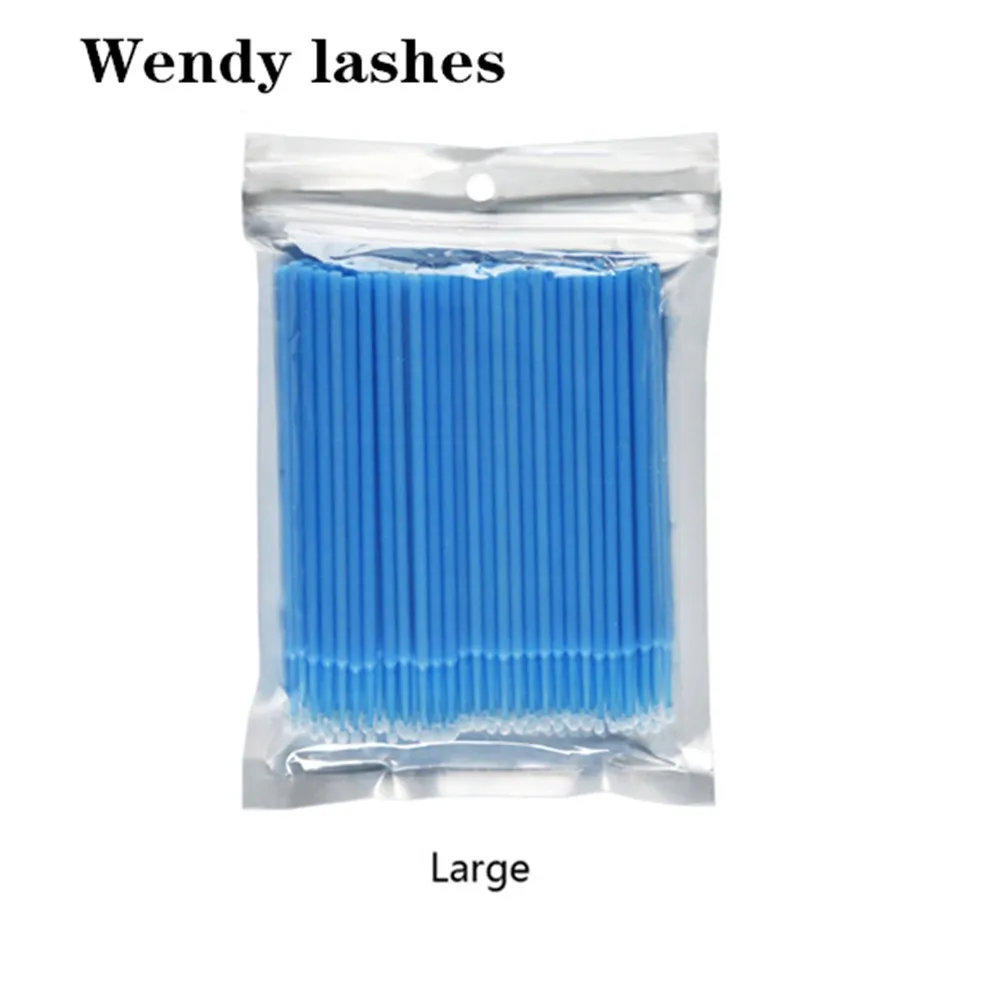 100Pcs/Bag Disposable MicroBrush Eyelashes Extension Individual Lash Removing Sw - $36.30