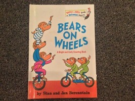 Berenstain Bears Bright &amp; Early Bks. Bears on Wheels by Jan Berenstain Hardcover - £2.26 GBP