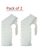 2 Pcs Men&#39;s Male Urinal Pee Bottle Travel Trip Toilet Car Portable 32 Oz... - $197.11 MXN