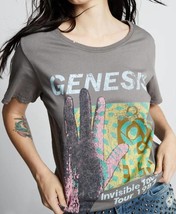 Recycled Karma genesis invisible touch 1987 tour tee in Steel - size XS - £22.21 GBP