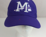 MLB Atlanta Braces Women&#39;s Purple Embroidered Adjustable Baseball Cap - $19.39