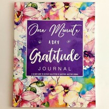 Gratitude Journal One Minute a Day Selah Works 2019 A 40 Week Guide Softcover - £11.98 GBP