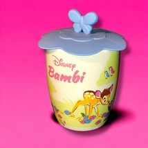 Disney Store Bambi Flower Thumper Coffee Mug With Silicone Lid RARE - $16.34