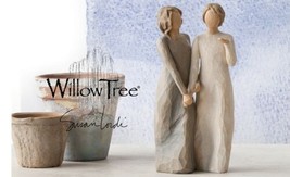 My Sister,My Friend Figure Sculpture Hand Painting Willow Tree By Susan Lordi - £89.75 GBP