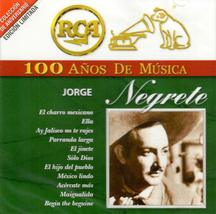 100 Años De Musica- 1ra Parte [Audio CD] Jorge Negrete - £26.79 GBP