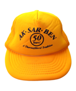 Vtg 1970 Ak-Sar-Ben 50 Years Thoroughbred Tradition Snapback Trucker Hat... - $16.21 CAD