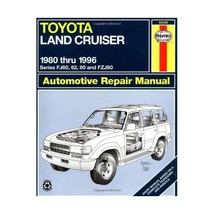 Toyota Land Cruiser Automotive Repair Manual: Models Covered : Fj60, Fj62 and Fz - $51.00