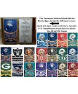 All 32 NFL Teams Personalized Book for Father's Day, Birthday or Christmas Gift - $13.50