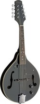 Stagg M50 E Blk Acoustic-Electric Bluegrass Mandolin In Black. - $153.95