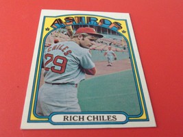 1972 Topps # 56 Rich Chiles Astros Nm / Mint Or Better !! - £27.52 GBP