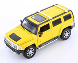 2005 Hummer H3 1/24 Scale Diecast Model by SHOWCASTS - YELLOW - $41.43 CAD