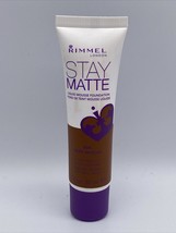 Rimmel Stay Matte Liquid Mousse Foundation #504 DEEP MOCHA - £6.73 GBP