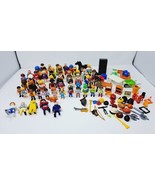 Playmobil Assorted Figures (55) Lot (1.9lbs / 850g) Accessories Geobra H... - £40.97 GBP