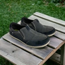 Croft &amp; Barrow Mens Shoes Size 9.5 Loafers Deck Shoes Comfort Navy Blue ... - $26.01