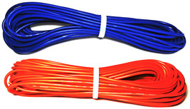 16 Gauge 50&#39; ft each Blue Orange Auto PRIMARY WIRE 12V Car Wiring Power Cable - £12.90 GBP