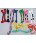 12 PC Lot Rose brand best Embroidery Thread Floss Multi Color  - $13.36 CAD