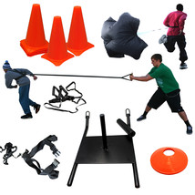 Strength Resistance Speed Sled Training Cones Kit - £119.38 GBP